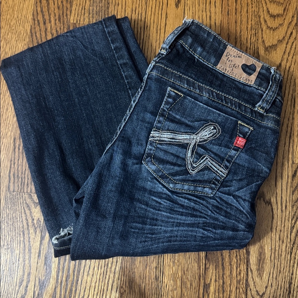 Vintage Y2K Low Rise Boot Cut Zana Di Jeans SZ 26 (3)